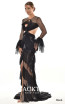 Desiree Black Side Dress