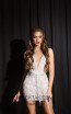 Dovita Bridal Majito White Front Dress