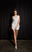 Dovita Bridal Negroni White Front Dress