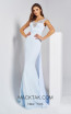 Dressing Room 1334 Baby Blue Front Evening Dress