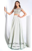 Dressing Room 1338 Silver Front Evening Dress