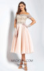 Dressing Room 1346 Pink Front Evening Dress