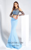 Dressing Room 1354 Baby Blue Front Evening Dress
