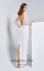 Dressing Room 5005 white Front Evening DressDressing Room 5005 white Back Evening Dress