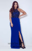 Dynasty London 1023312 Blue Front Dress