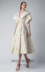 Edward Arsouni FW0220 Gold Front Dress