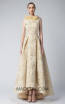 Edward Arsouni FW0223 Gold Front Dress