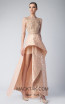 Edward Arsouni FW0245 Clementine Gold Front Dress