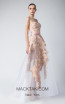 Edward Arsouni FW0253 Ivory Pink Front Dress