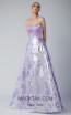 Edward Arsouni FW0255  Mauve Front Dress