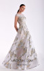 Edward Arsouni SS0469 Gold Silver Front Dress