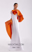 Edward Arsouni SS0480 White Zucca Front Dress