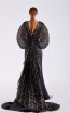 Edward Arsouni SS0486 Black Gold Back Dress