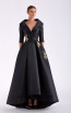 Edward Arsouni SS0488 Black Gold Front Dress