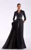 Edward Arsouni SS0491 Black Front Dress
