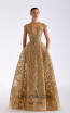 Edward Arsouni SS0503 Gold Front Dress