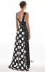 Eglantine Black White Back Dress