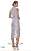 Eléonore Lilac Back Dress