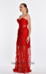 Elise Red Side Dress