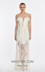 Elise White Front Dress
