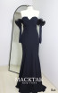 Elize Black Front Dress