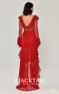 Elloise Red Back Dress