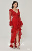 Elloise Red Side Dress