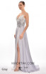Eugénie Gray Side Dress