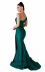 Evaje 10047 Emerald Back Dress