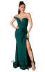Evaje 10047 Emerald Front Dress