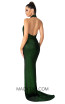 Evaje 10049 Emerald Black Dress