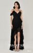 Félice Black Front Dress