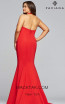 Faviana 9454 Red Back Prom Dress