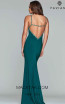Faviana S10268 Forest Green Back Prom Dress