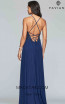 Faviana S10270 Indigo Back Prom Dress