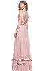 Faviana 10059 Dusty Pink Back Evening Dress