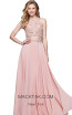 Faviana 10059 Dusty Pink Front Evening Dress