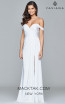 Faviana 8083 Ivory Front Prom Dress