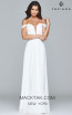 Faviana 8088 Ivory Front Prom Dress
