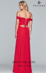 Faviana 8088 Red Back Prom Dress