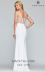 Faviana S10246 Ivory Back Prom Dress