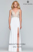 Faviana S10246 Ivory Front Prom Dress
