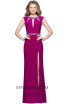 Faviana S10009 Wild Orchid Front Evening Dress