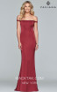 Faviana S10010 Wine Front Prom Dress