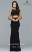 Faviana S10003 Black Front Prom Dress