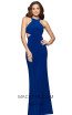 Faviana S10057 Royal Front Evening Dress