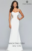 Faviana S10302 Ivory Front Prom Dress