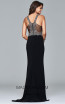 Faviana S7915 Black Back Evening Dress
