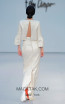 Fely Campo 17301 Back Dress