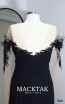 Fernande Black Formal Dress